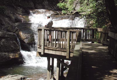 Dukes Creek waterfall Blairsville Ga.