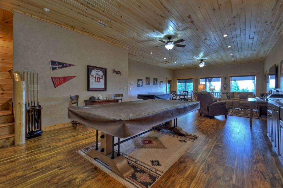 Lower Level Pool Table-Ping Pong or enjoy the gaming table