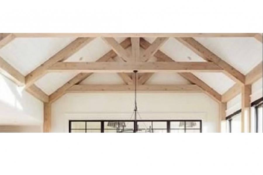 Representative or style only! Wood beams to be added