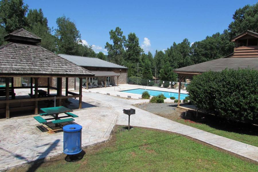 Community Pool, Picnic Pavilion and clubhouse close to main gate